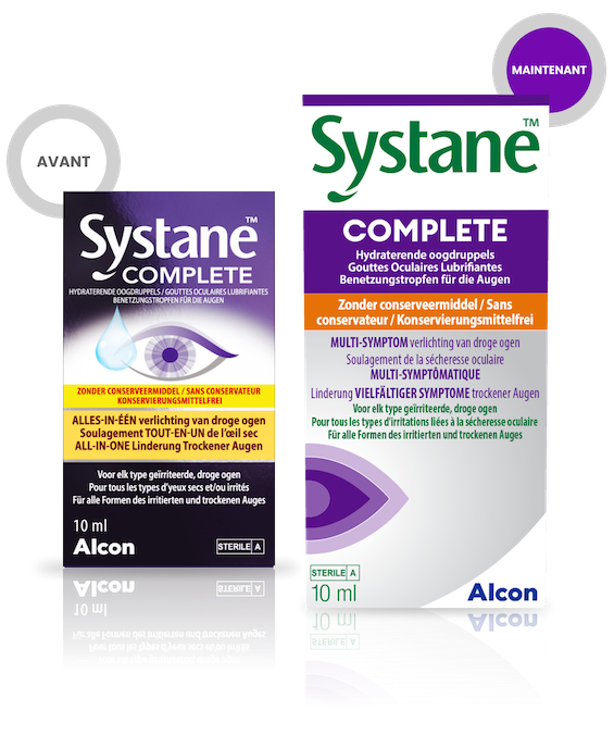 Boîte de gouttes oculaires Systane™ Complete