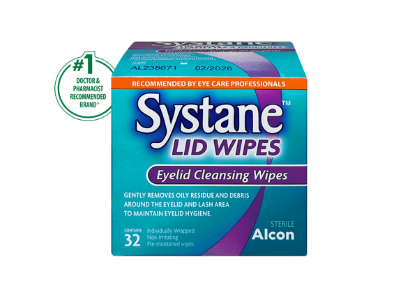 Systane Lid Wipes Box