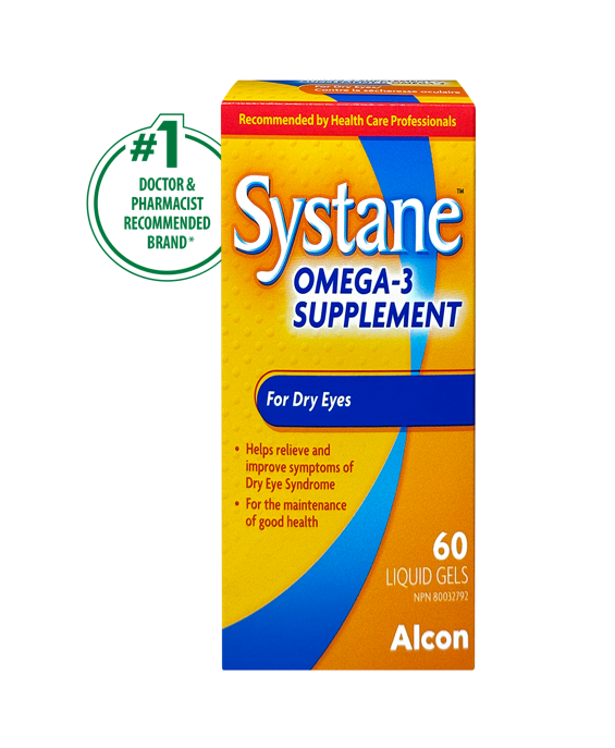Systane OMEGA-3 Supplement Box