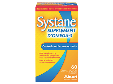 Boîte de supplément Systane🅫 OMEGA-3